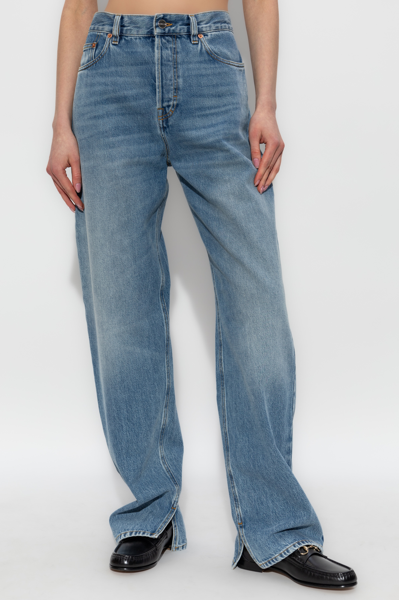 【送料&関税込】Gucci High-waisted Jeans Gucci High-waisted jeans | Women's Clothing | Vitkac